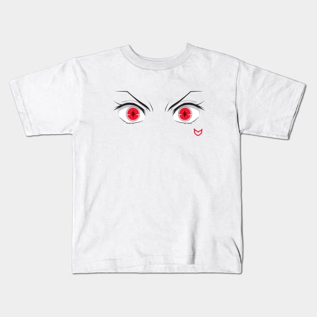 nezuko "i see u" Kids T-Shirt by Dandzo